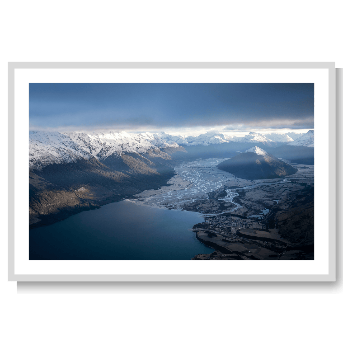 Scenic southern Alps