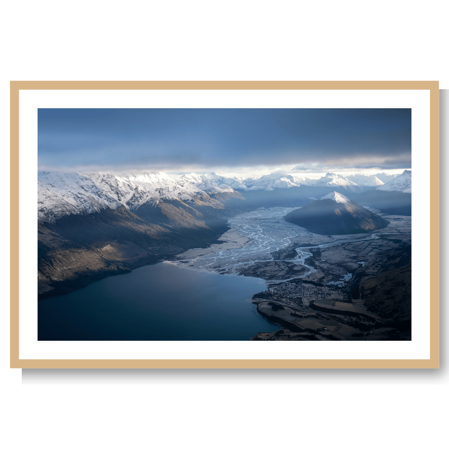 Scenic southern Alps