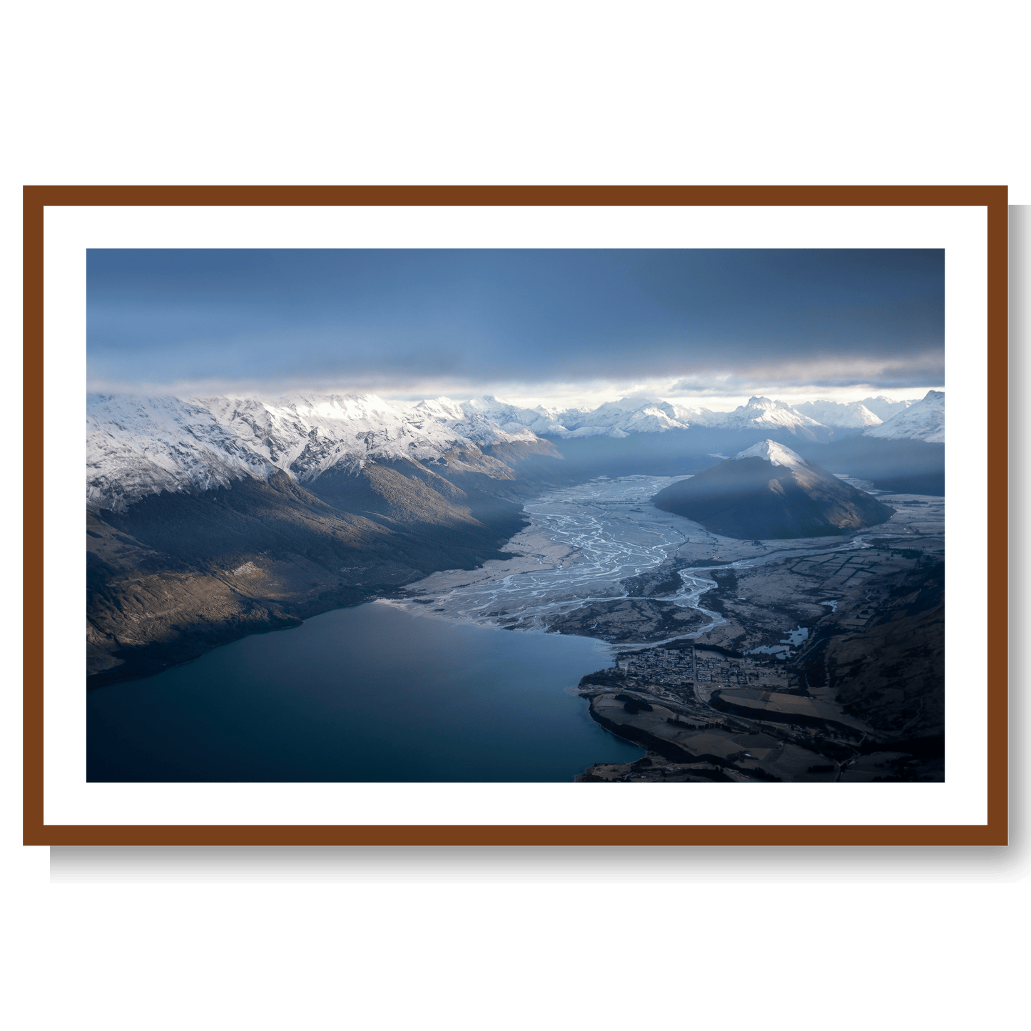 Scenic southern Alps