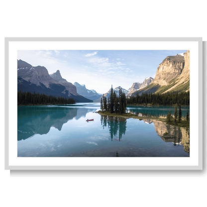 Spirit Island on Maligne Lake