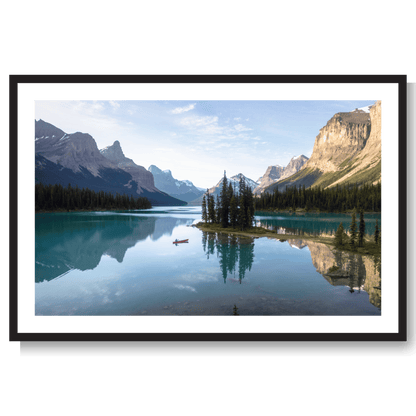 Spirit Island on Maligne Lake
