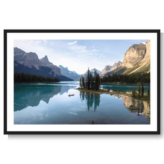 Spirit Island on Maligne Lake