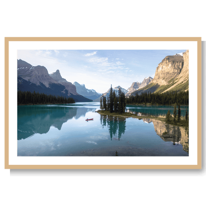 Spirit Island on Maligne Lake