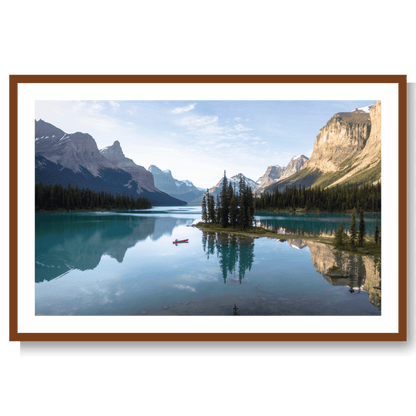 Spirit Island on Maligne Lake